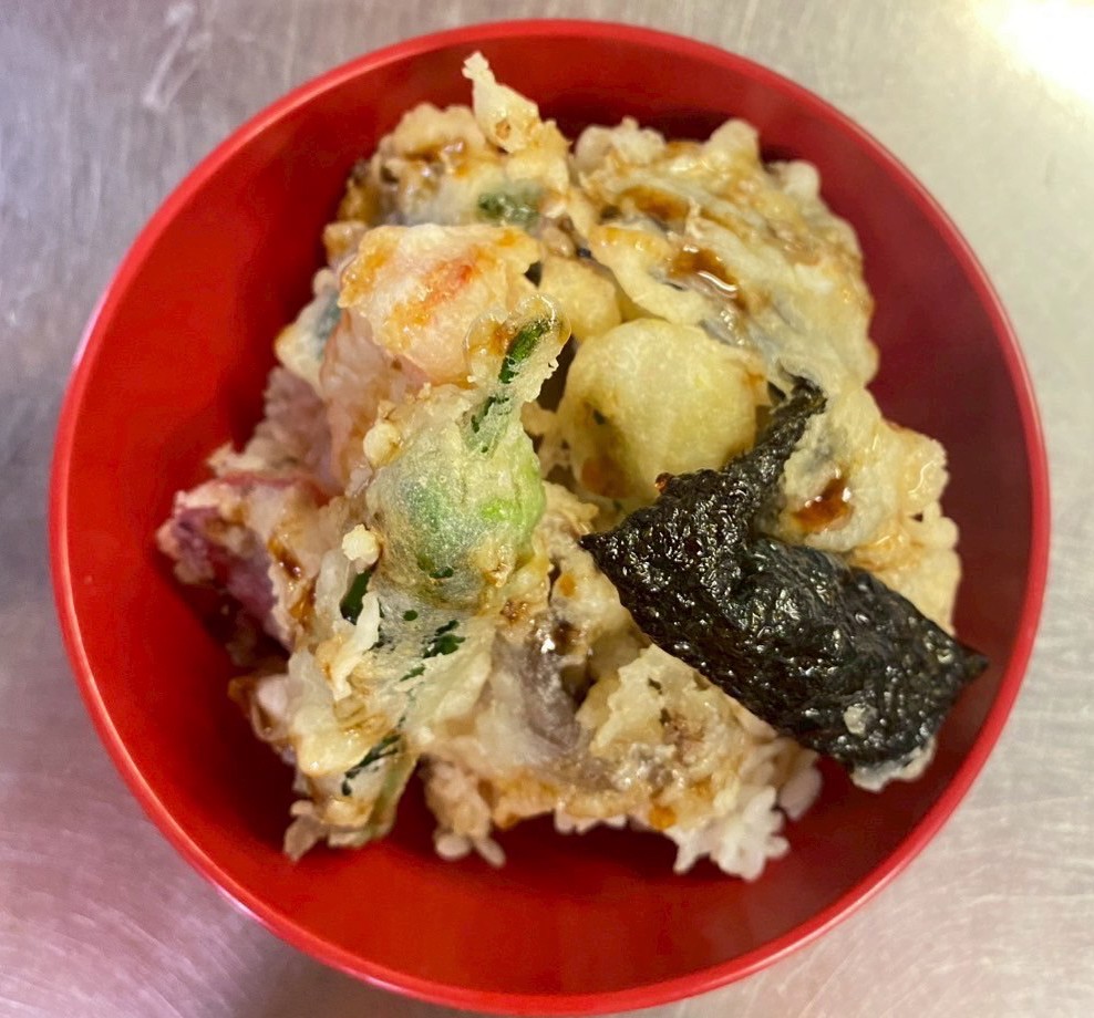 野菜天丼
